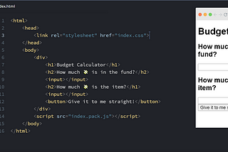 Weekly Web Dev Challenge: Budgeting Tool