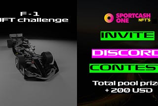 Discord Invite Contest — NFT F-1 Challenge