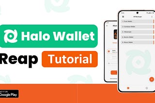 Backing up your Halo Wallet Seed Phrase using REAP