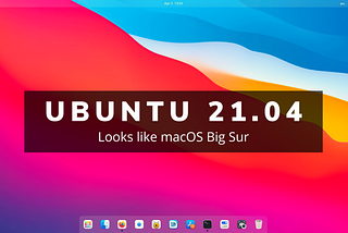 I converted Ubuntu -> mac. Very Simple, Follow these Steps