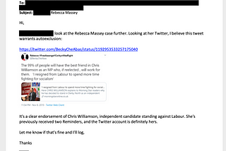 Ten emails that sealed the fate of Becky Massey — all within hours of Sir Keir Starmer meeting the…