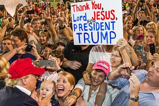 On evangelical support for Trump, this is a feature, not a bug