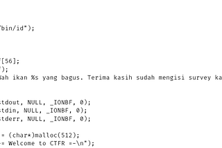 Writeup — CTFR: Nama-Nama Ikan