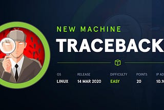 TraceBack Writeup — HackTheBox