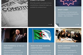 Reading constitutions just got easier