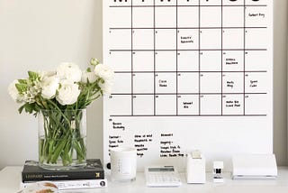 White Space in Your Calendar