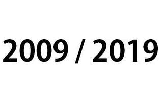 #TenYearChallenge