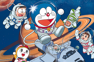 Doraemon full size wallpaper for desktop, high quality, 4K, HD, Alizee Ali Khan