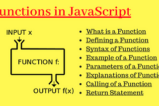 JavaScript Functions