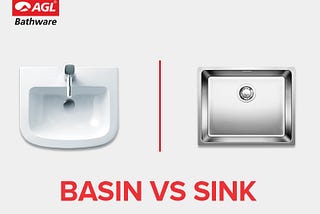 What is the difference between sink and wash basin