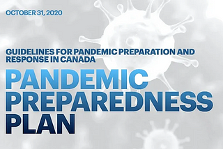 A Pandemic Preparedness Plan Penned by Moi