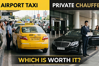 Airport Taxi vs Private Chauffeur Which Is Worth It?