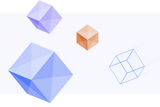 Metaphor: 3d blocks representing design system components, one block is incomplete