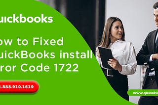 QuickBooks Install Error Code 1722 | How to Fix? — QBSsolved