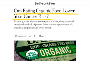Can Eating Organic Food Lower Your Cancer Risk?