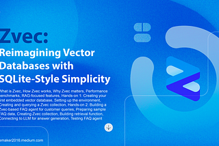 Zvec: Reimagining Vector Databases with SQLite-Style Simplicity