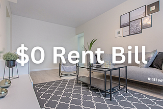 How To Pay $0 For Rent Each Month