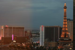 The sober-curious movement, vegas at sunset