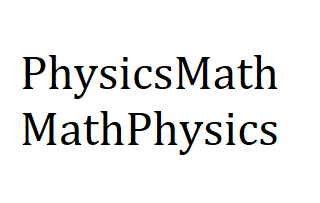 Fisika Butuh Matematika, Matematika Butuh Fisika