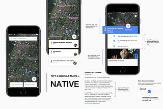 New York Times x Google Maps: UX Case Study