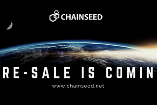 Pre-sale is coming