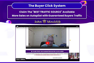 The Buyer Click System: Unlocking the Power of Real Buyer Traffic