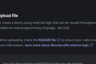 External Logic in ODC