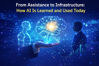 From Assistance to Infrastructure: How AI Is Learned and Used Today