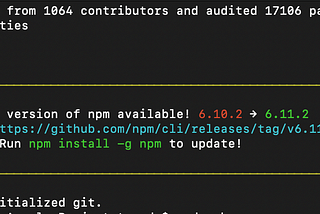 Update NPM ใน NVM