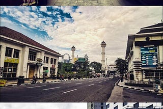 Bandung city tour on the spherical move of the feet: BANDROS
