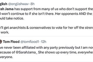 Dear Hamilton Centre Voters