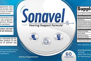 Sonavel (2021) — Pros, Cons, Benefits, Dosage & Price