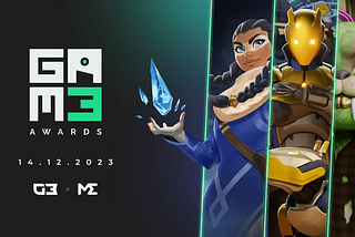 Los GAM3 Awards vuelven por segundo año para celebrar la excelencia en los juegos de la Web3