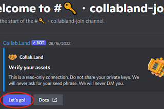 Verification for holders channel in DC