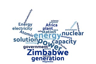 Nuclear power as an integral part of the energy solution; the case for nuclear power in Zimbabwe.
