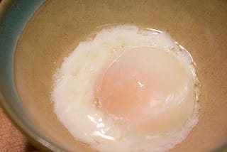 Onsen egg (without an onsen)