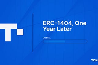 ERC-1404, one year later