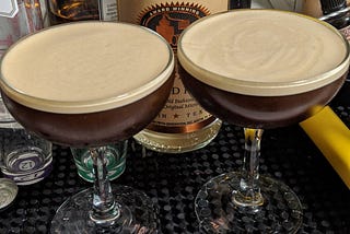 Espresso Martini in 10 seconds, and without Espresso!