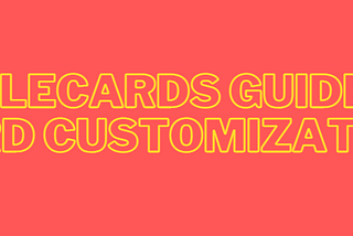 MarbleCards Guide Ep.2 — Card customization