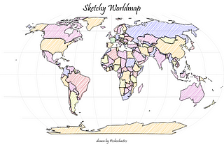 The beauty of sketch-looking maps