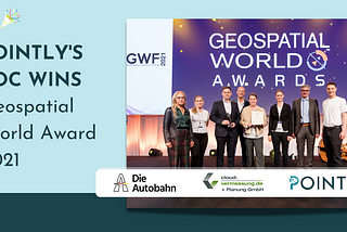 Pointly wins Geospatial World Award with CAD model project