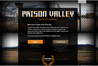 Gamification of Interactive Factuals’s-Analysis of “Prison Valley”