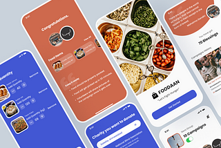 Case Study: How I designed the Food Donation app