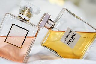 Chanel perfume bottles