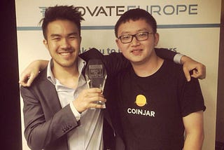 A coffee with Asher Tan & Ryan Zhou, Co-Founders CoinJar