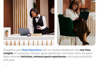 Hotel Management Dashboard UI Design