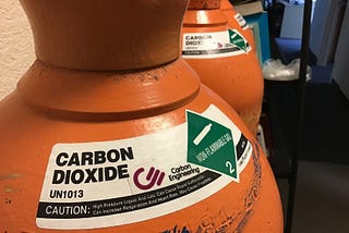 3 Tanks Of Atmospheric Carbon Dioxide!