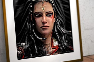 The Queen Zenobia — Warrior Queens NFT Collection
