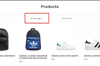 How to change number of product per page in Shopify?