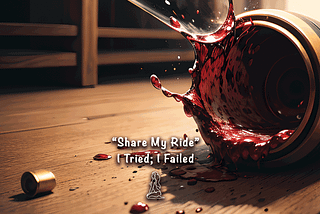 Share My Ride: I Tried; I Failed